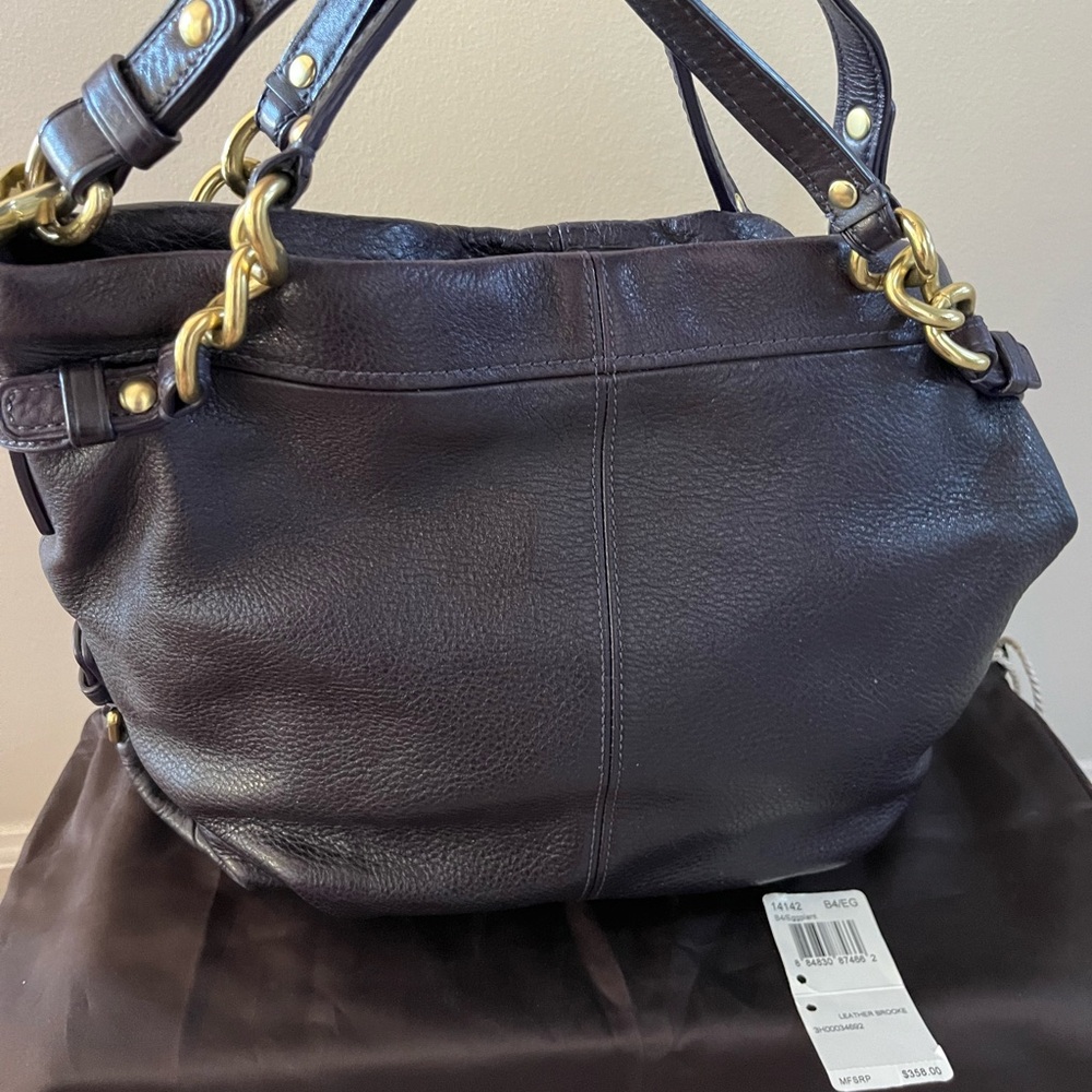 Coach Leather Brooke Handbag